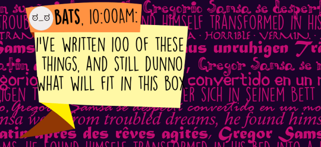 I've written 100 of these things, and still dunno what will fit in this box.