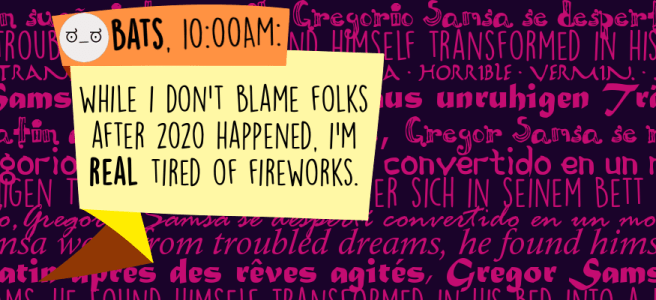While I don't blame folks after 2020 happened, I'm REAL tired of fireworks.